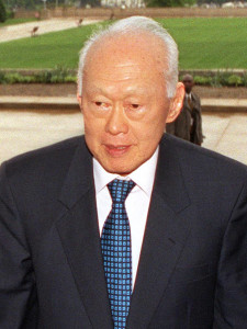 Singapore PM Lee Kuan Yew