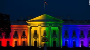 Obama White House in LGBT colors where's the truth?
