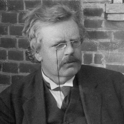 Chesterton writes about happiness