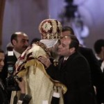Al-Sisi greets Egypt pope