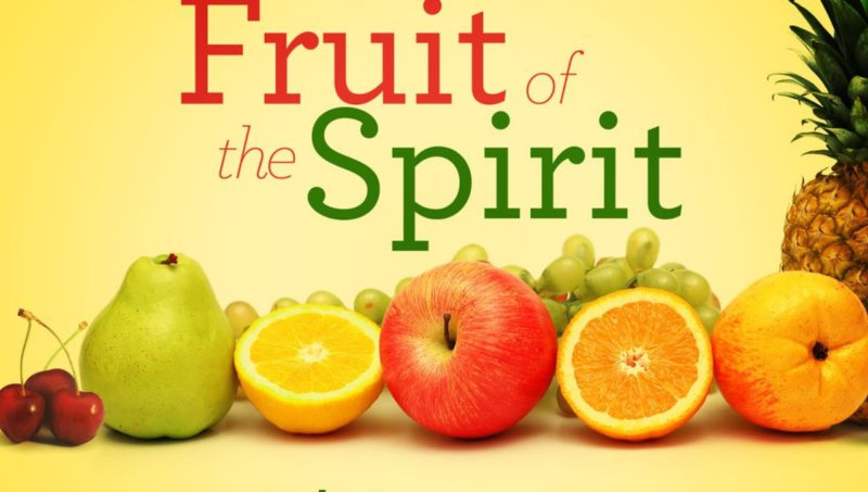 self-control one of the fruits of the Spirit