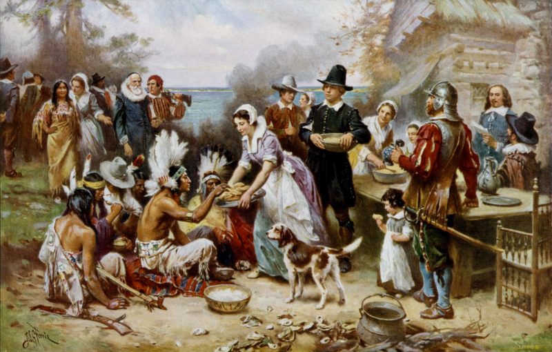 The first Thansgiving Day