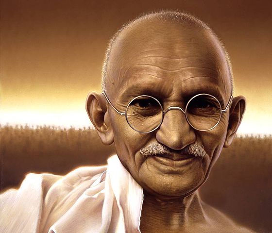 Ghandi promoted life