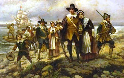 Pilgrims celebrated the first Thanksgiving