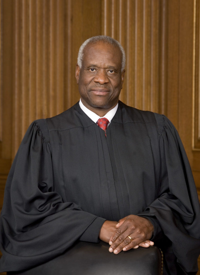 Clarence Thomas missed a mothers presence